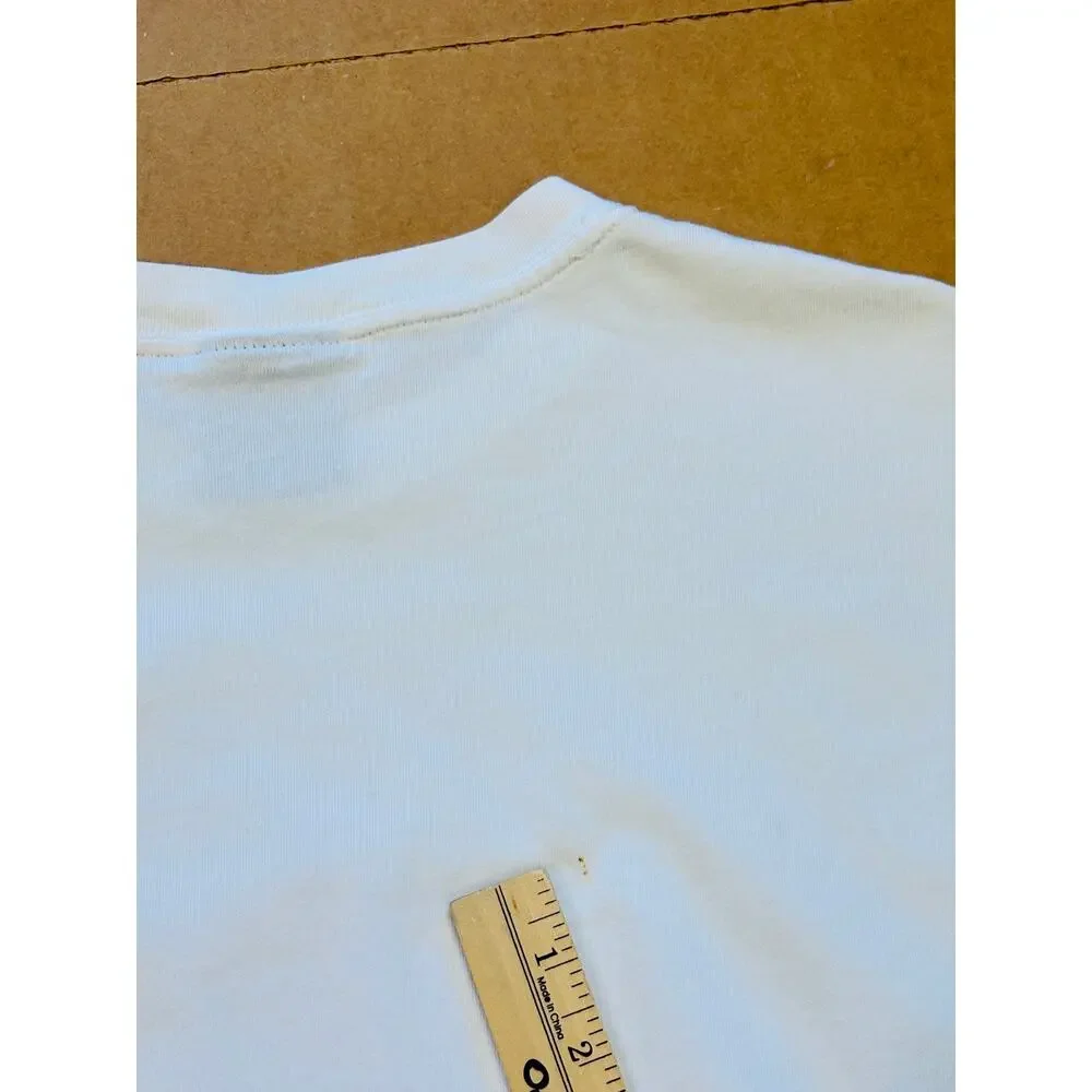 Nike T Shirt Shirt Womens XL White Crew Neck Pullover Long Sleeve Gorpcore *READ